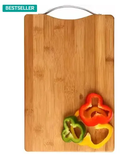 Funeiko Bamboo Cutting Board for Kitchen Chopping Board for Fruit, Cheese Vegetable Chopper Board –