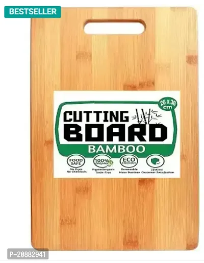 Wooden Cutting Board For Slicing  Kitchen Chopping Board Pack Of 1-thumb0