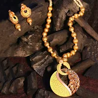 Adorn Designer Meenakari Hand Painted Necklace Jewellery Sets for Women-thumb1