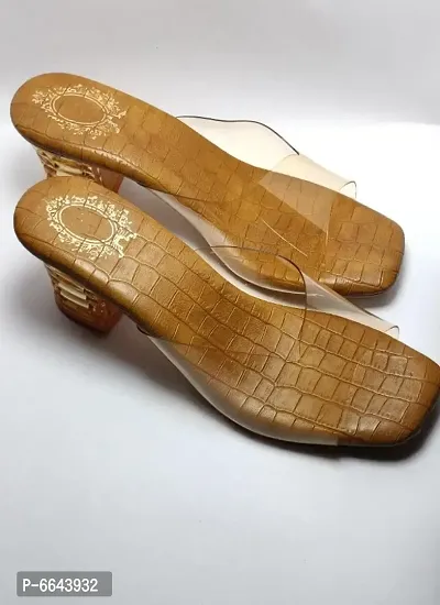 ladies comfortable heels sandals