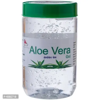 Meld Aloe Vera Gel Transparent, 500gm | Pure Ayurvedic Gel For Body and Moisturizing, Hair Care, Multipurpose Beauty Skin Gel, Acne Scars, Glowing and Radiant Skin