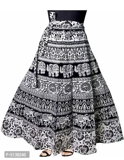 Stylish Cotton Jaipuri Print Skirt