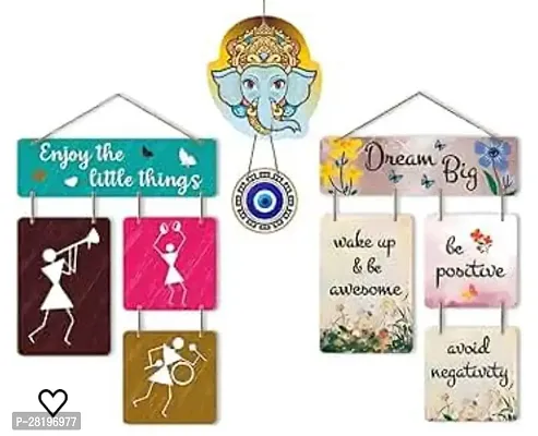 Navinya Wall Hangings For Home Decoration Used As A Room Decorative Items For Bedroom, Gift Items, Office, Kitchen, Living Room, Cafe Pack Of 3-thumb0