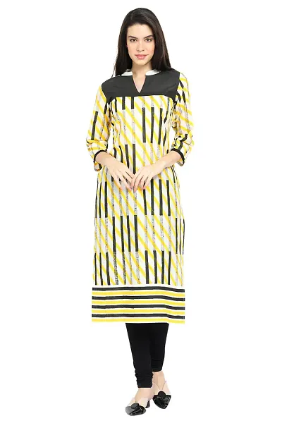 Work Wear Cotton Straight Printed Kurtas Vol-1