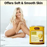 KURAIY Banana Wax for Smooth Hair Removal - 800gm Banana extracts For all skin types Removes Tan, Dead Skin For Arms, Legs and Full body (Pack of 2)-thumb4