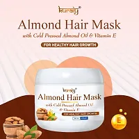 KURAIY ALMOND Hair Mask Hair Root Repair Frizz Moisturizer Smoothing Damaged Hair Nutrition Protein Care-thumb3