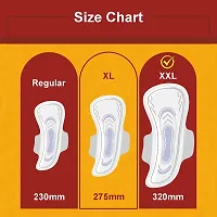 Sanitary Napkin Pads with Cottony-Soft Top Layer for Women (40 Pads Each, 320mm Gel Technology)-thumb2