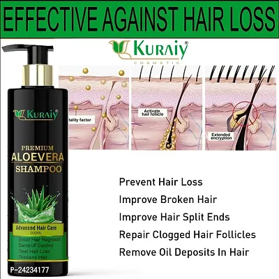 Kuraiy Natural Aloe Vera Shampoo 200ml Pack Of 1-thumb5