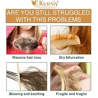 Kuraiy Natural Fenugreek Shampoo For Scalp Cleansing  Hair Fall Control Hair Growth Shampoo 200ml-thumb3