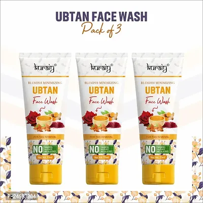 KURAIY 100% Premium Ubtan Face Wash Natural Moisturizing Facial Cleanser Daily Face wash-thumb0