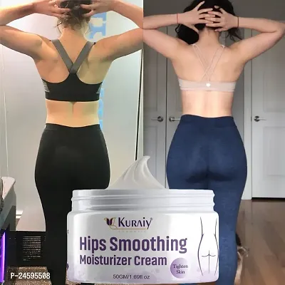 KURAIY Natural Sexy Buttock Enlargement Cream Hip Butt Ginger Body and Abdomen Slimming Cream Fat Burning Weight Loss Massage Cream