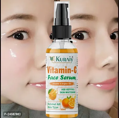 Kuraiy Skin Illuminate Face Serum for Radiant Skin with Vitamin C  Turmeric  (50 ml)