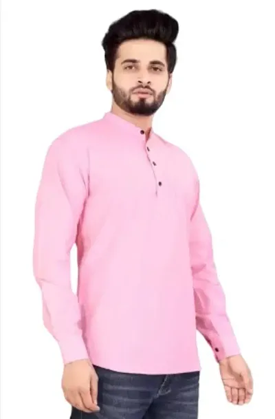 Men Solid Straight Kurta ( )