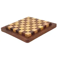 Handmade Indian 13-Pieces Chess Board Style Jigsaw Puzzle Game - Wooden Toy Game - Brain Teaser-thumb1