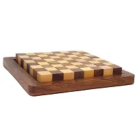 Handmade Indian 13-Pieces Chess Board Style Jigsaw Puzzle Game - Wooden Toy Game - Brain Teaser-thumb4