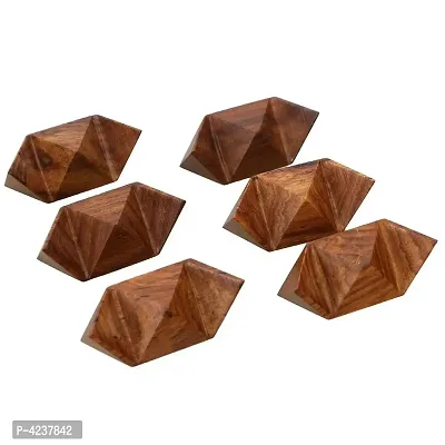 Handmade 3D Star Jigsaw Wooden Brainteaser Puzzle Game For Kids Made In Pure Sheesham Wood-thumb5