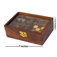Wooden 3D Puzzle Six in One Game Set for Kids and Adults-thumb4