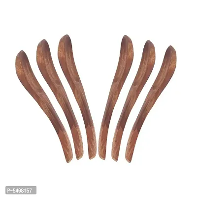 Wooden Soup Spoons - Pack Of 6-thumb2