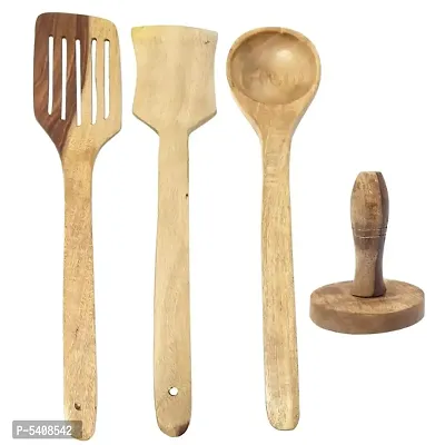 Wooden Tools Of Kitchen (Set Of 4)-thumb0