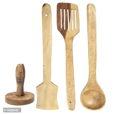 Wooden Tools Of Kitchen (Set Of 4)-thumb3