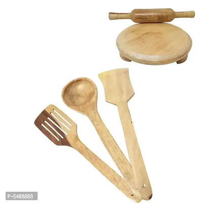 Wooden Tools Of Kitchen (Set Of 5)