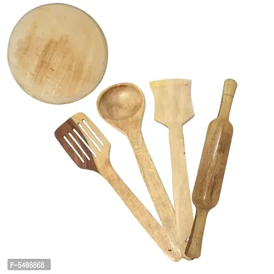 Wooden Tools Of Kitchen (Set Of 5)-thumb2