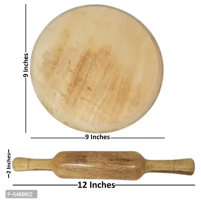 Wooden Skimmers Set With Chakla Belan-thumb5