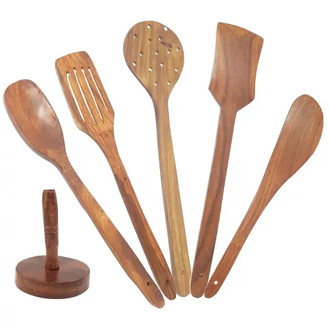 Wooden Kitchen Tools Combo