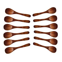 Wooden Soup Spoon Set Of 12-thumb1