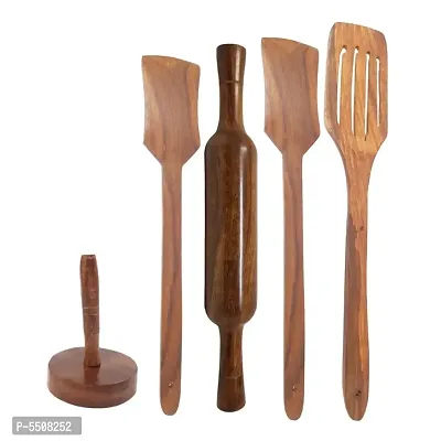 Wooden Kitchen Tool Set - Pack Of 6-thumb2