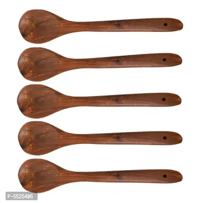 5 Pcs Wooden Spoon-thumb3