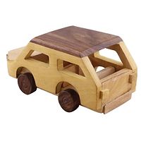 Beautiful Wooden Classical Vintage Car Toy Showpiece-thumb1
