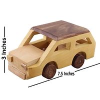 Beautiful Wooden Classical Vintage Car Toy Showpiece-thumb4