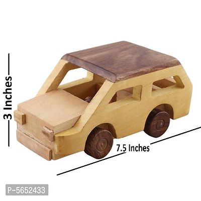 Beautiful Wooden Classical Vintage Car Toy Showpiece-thumb5