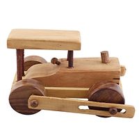 Wooden Toy Side Wheel Road Roller-thumb2