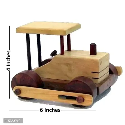 Wooden Toy Side Wheel Road Roller-thumb5