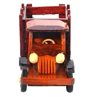 Handmade Vintage Wooden Moving Truck For Home Decor And Play-thumb2