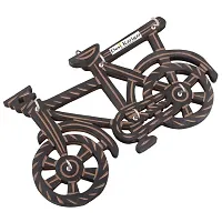 Wooden Key Holder In Cycle Shape With Hand crafted Design-thumb2