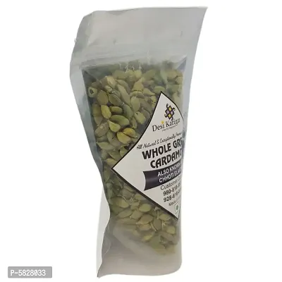 Whole green Cardamom (Chhoti Elaichi) - 100 gm Pack-thumb3