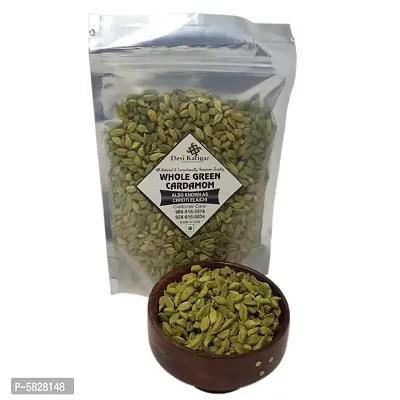 Whole green Cardamom (Chhoti Elaichi) - 200 gm Pack-thumb4