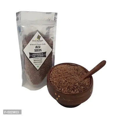 Raw Flax Seeds,100 gm [Raw, Rich in Omega-3, Heart-Healthy]-thumb3