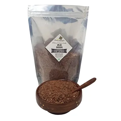 Raw Flax Seeds, 500 gm [Raw, Rich in Omega-3, Heart-Healthy]
