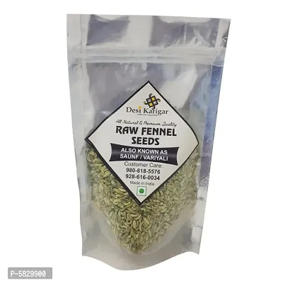 Raw Unroasted Fennel Seeds (Saunf/Variyali) - 50 gm-thumb2