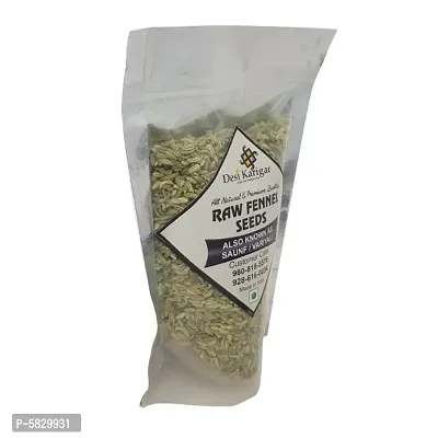 Raw Unroasted Fennel Seeds (Saunf/Variyali) - 100 gm-thumb3