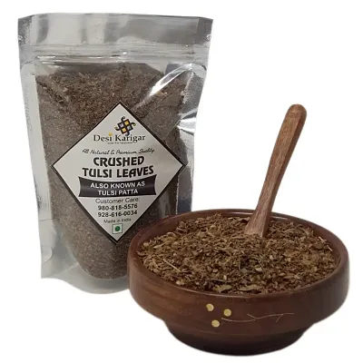Crushed Tulsi Leaves (50 Gm)