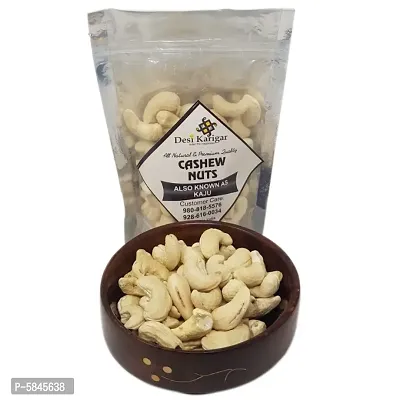 Bold Whole Cashew Nuts (Kaju), 100g-thumb0