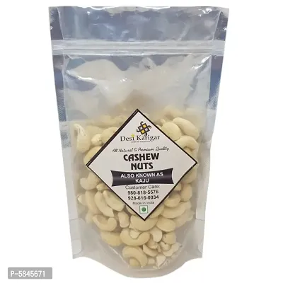 Bold Whole Cashew Nuts (Kaju), 200g-thumb2