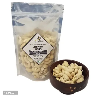 Bold Whole Cashew Nuts (Kaju), 200g-thumb4