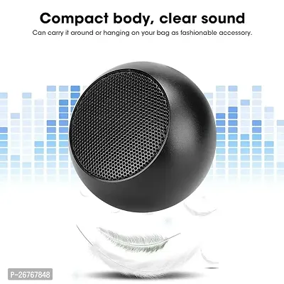 Freedom pop M3 (Portable Bluetooth Mini Speaker) Dynamic Metal Sound with High Bass 5 W Bluetooth Speaker with Wireless mic (Multicolor, Stereo Channel)-thumb0