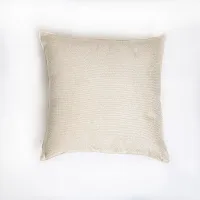 SAFFRON HANDICRAFTS Square JuteThrow Pillow Cushion Cover-thumb1